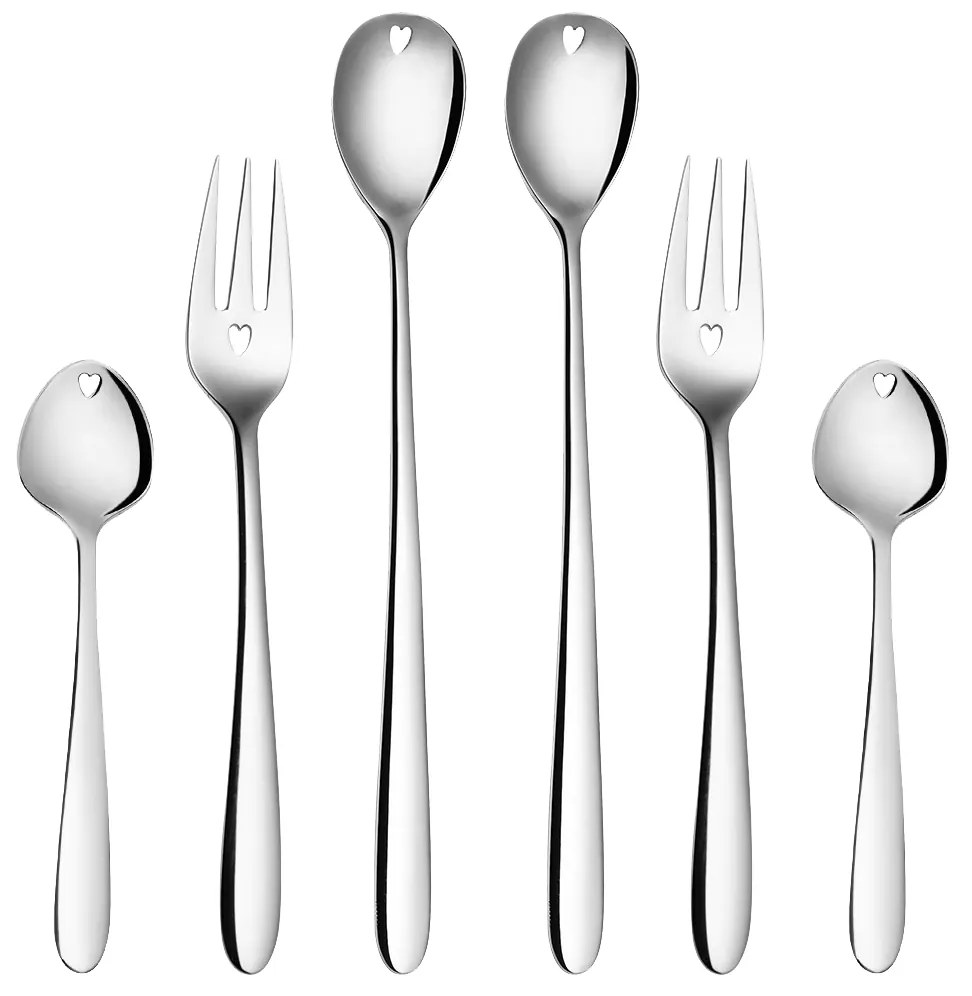 Darčekový set so srdiečkom 6 ks — S-Line - W0105
