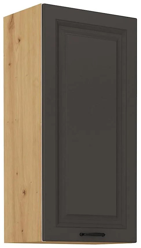 Kuchynská skrinka STILO grafit mat/artisan 45g-90 1f