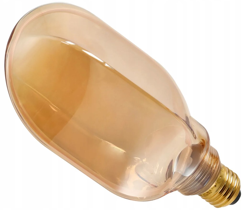 ECOLIGHT Dekoratívna LED žiarovka E27 4W 200lm O100 Amber Retro - rada ZERO