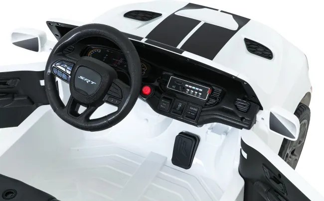 Elektrické autíčko Dodge Durango biele