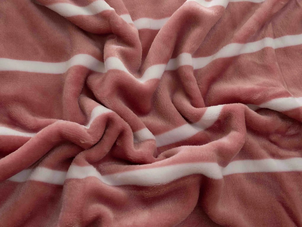 Obliečka na vankúš mikroplyš 70 × 90 cm - Kamala staroruzová