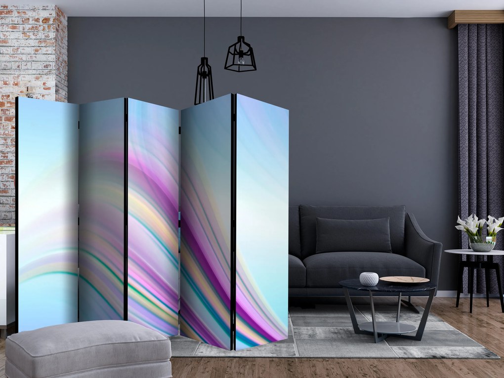 Artgeist Paraván - Rainbow abstract background [Room Dividers]