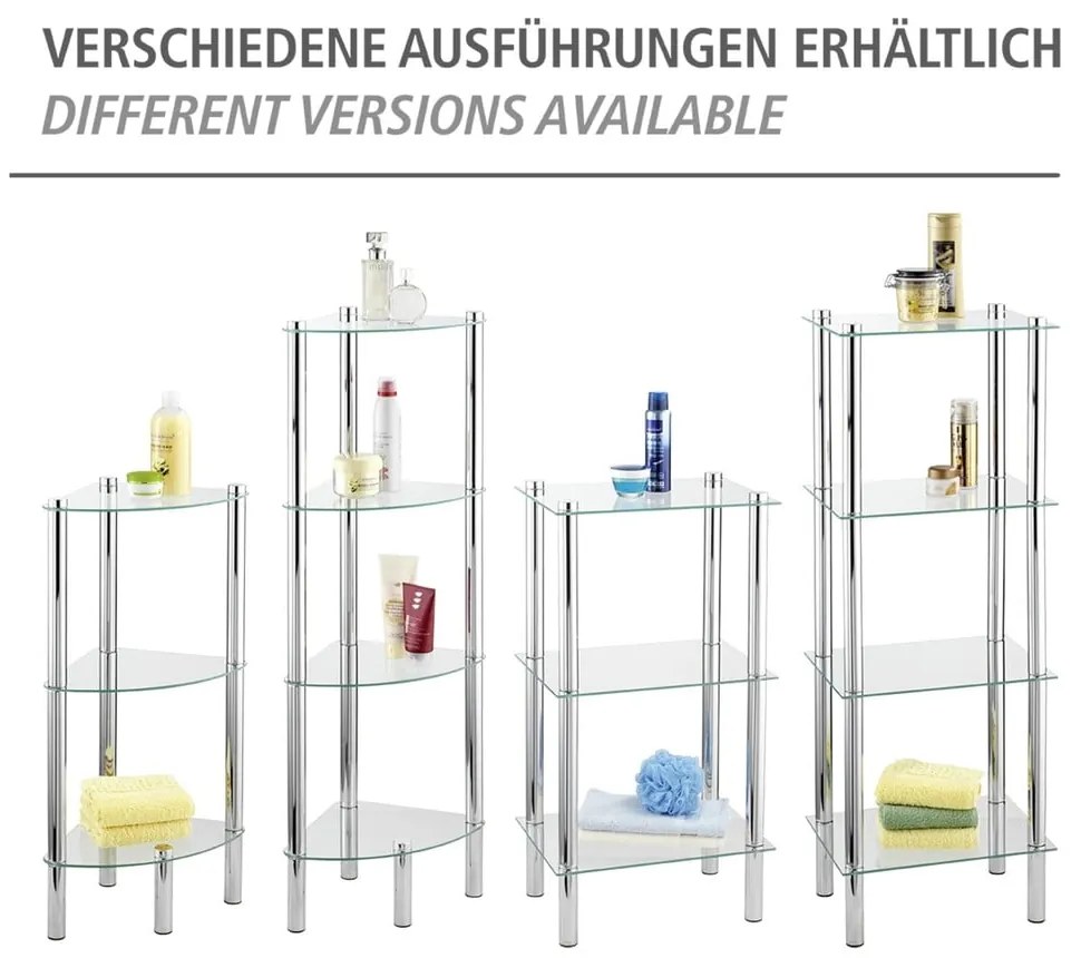 Polička so 4 dielmi Wenko Yago