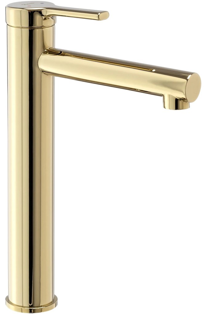 Rea Pixel, vysoká umývadlová batéria h-275, zlatá lesklá, REA-B6215