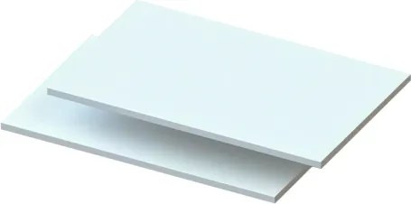 Set políc do skrine (2 ks) Daria 82,5 cm%