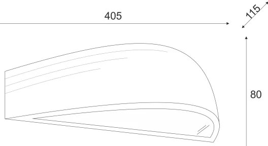 Nástenné svietidlo OAK 1xE27/60W/230V dub