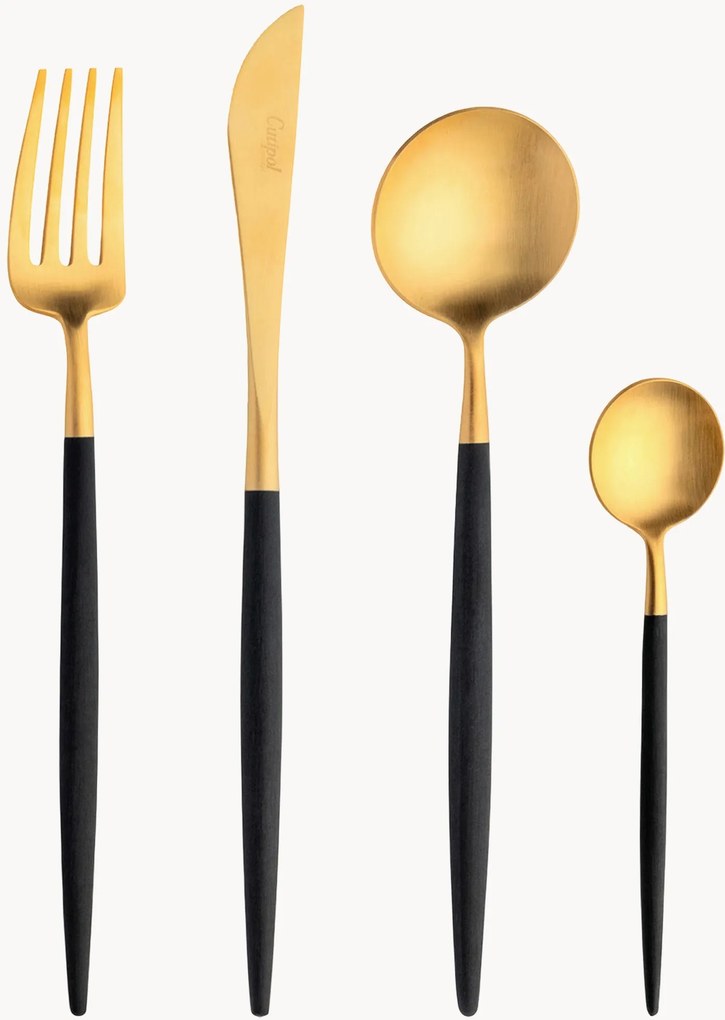 Ručne vyrobená súprava príborov Goa, v rôznych veľkostiach