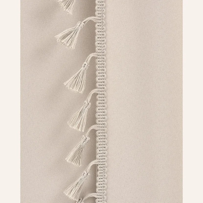 Dekorstudio Dekoračný záves LARA na dekoračné kolieska - svetlobéžový Rozmer závesu: 140x280cm