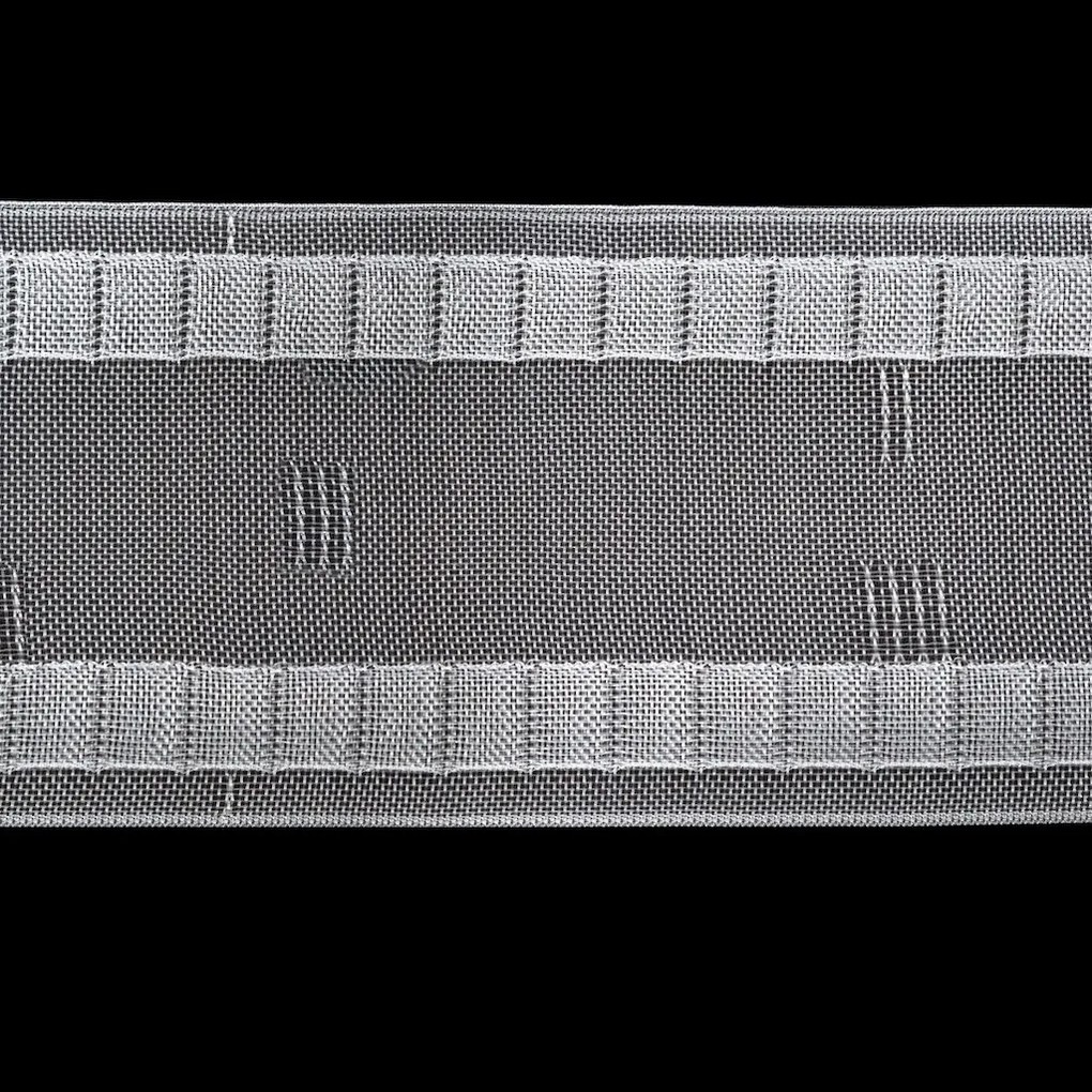 Riasiaca páska Multi Wave š. 7,5 cm - Biela