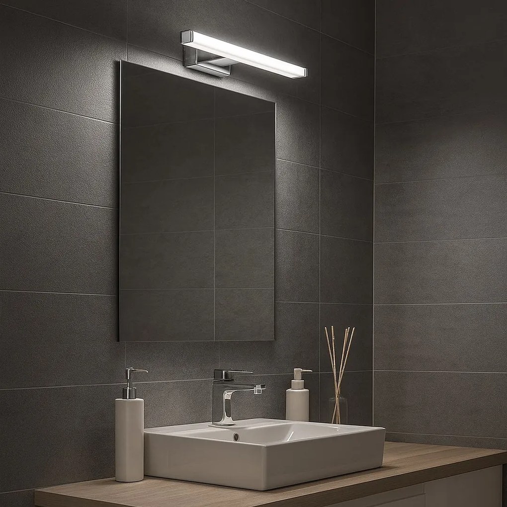 Nástenné LED svietidlo Mirore, 1x LED 5w, 4000k, (fi 30cm), s