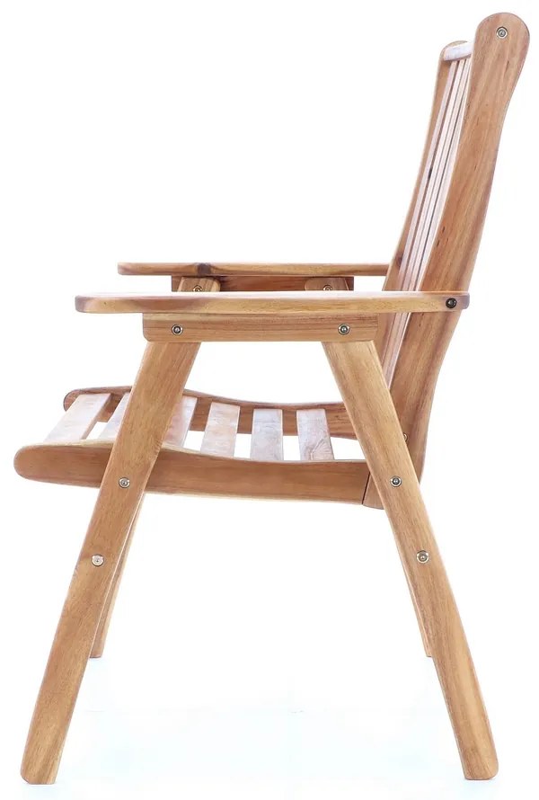 Záhradná stolová zostava Jody - 6 miest, hnedá