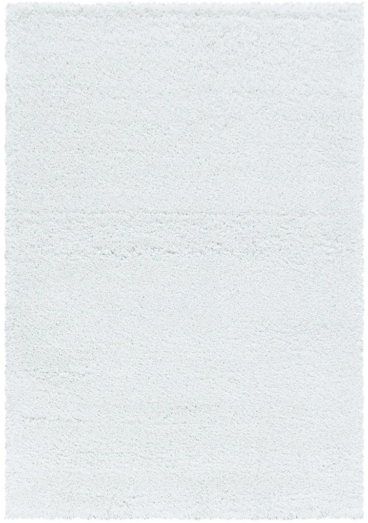 Koberce Breno Kusový koberec FLUFFY 3500 White, biela,80 x 150 cm