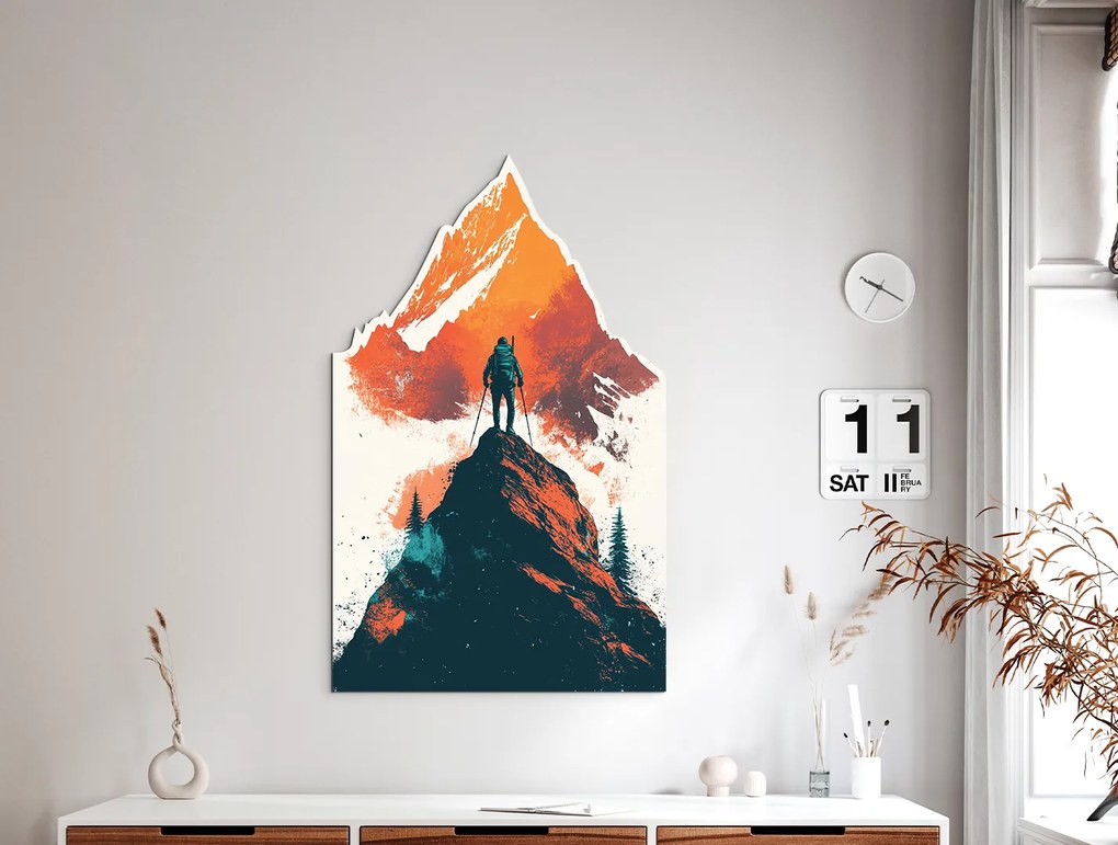 drevko | Obraz Na vrchole 62 x 385 cm