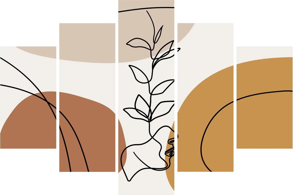 Obraz - Boho Shapes (150x105 cm)