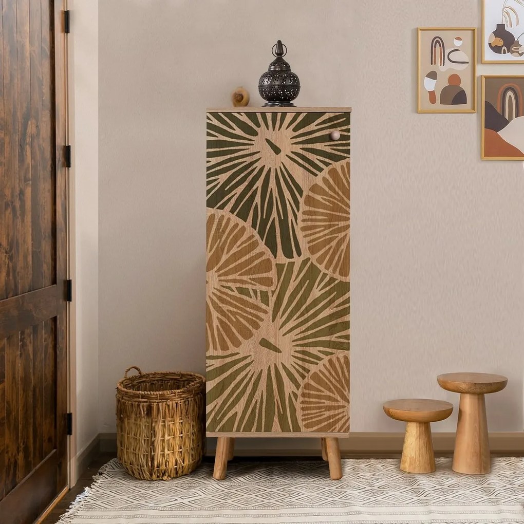 Skrinka na topánky Mega Sonoma Oak Palm