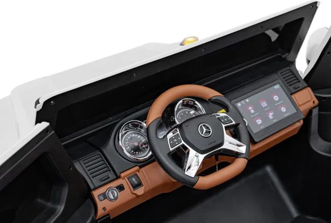Elektrické autíčko Mercedes Benz MAYBACH G650 STRONG biele