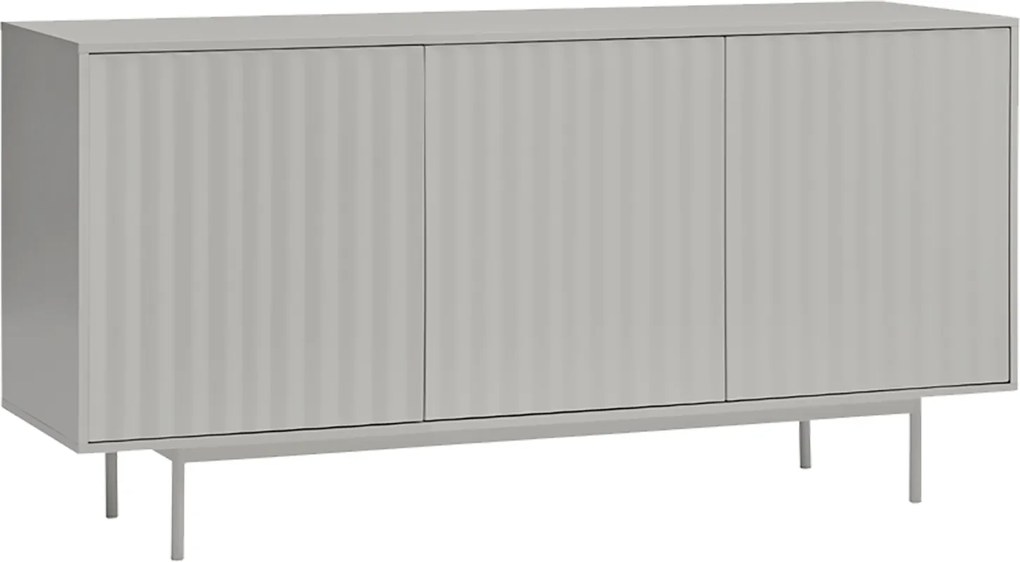Teulat Sierra komoda do spálne - Sivá - 160 cm