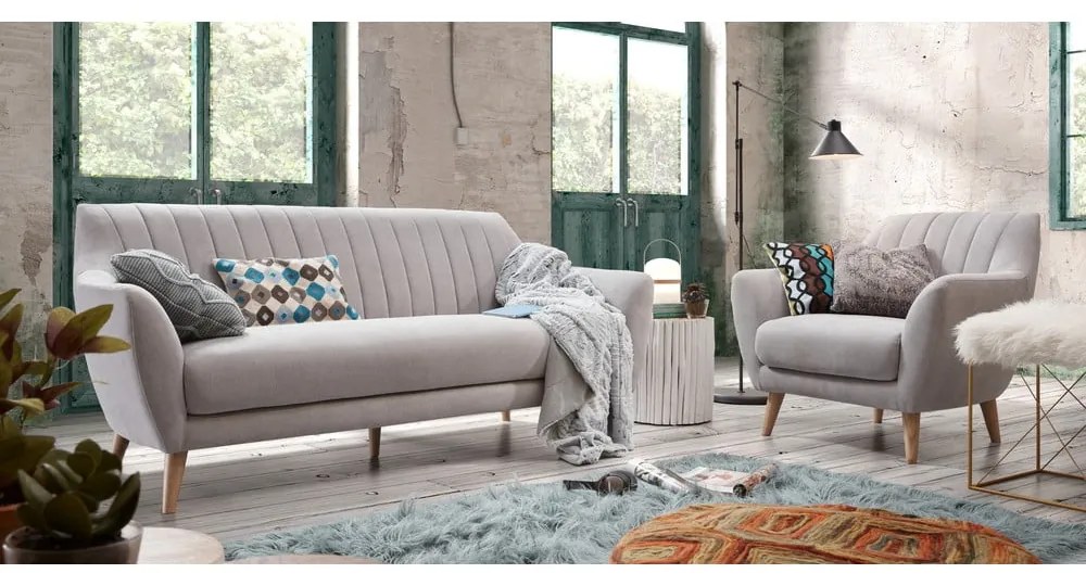 Biely odkladací stolík z tíkového dreva Kave Home Filippo, ⌀ 35 cm