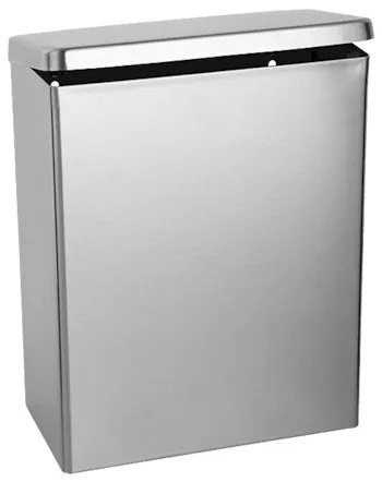 Odpadkový kôš závesné prevedení Sanela 4,5 l nehrdzavejúca oceľ mat SLZN24, 1 ks