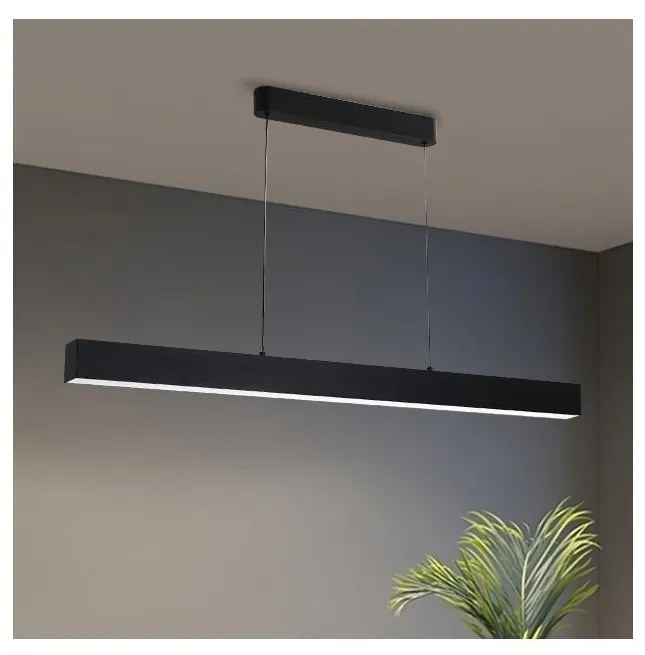 Brilagi - LED Stmievateľný luster SLEEKLINE SMART LED/40W/230V Wi-Fi Tuya čierna+DO