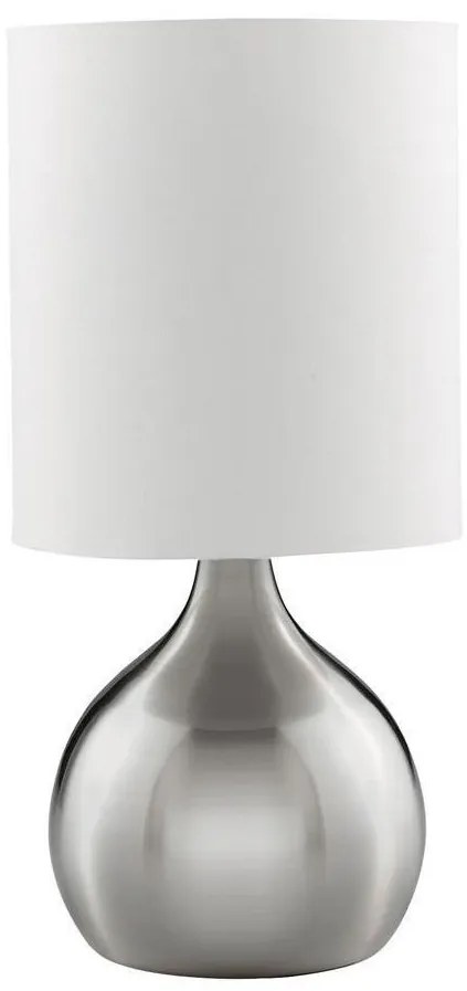 Searchlight EU3923SS - Stolná lampa TOUCH 1xE14/40W/230V