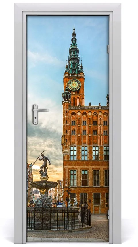 Fototapeta samolepiace na dvere Gdaňsk Poľsko 95x205 cm