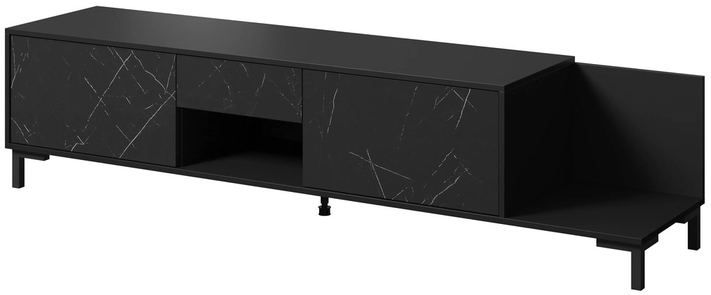 Cama Marmo TV stolík - čierna