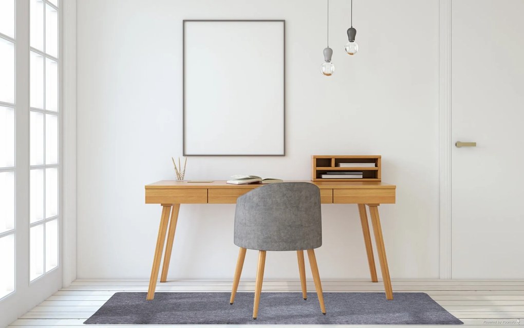 Vopi, Behúň na mieru Astra svetlo šedá, šíre 50 cm, šedá, chodba / predsieň