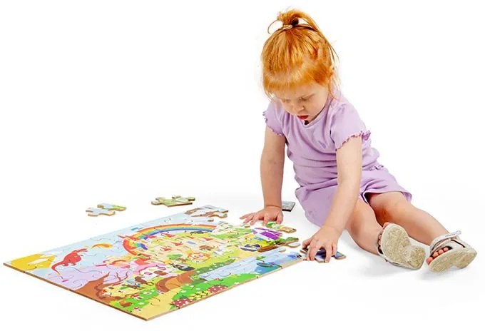 Bigjigs Toys Puzzle Fantasy svet