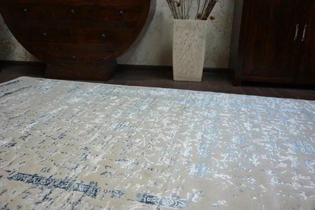 Koberec MANYAS 0920 Blue/Ivory