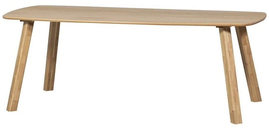 Jedálenský stôl z dubového dreva 100x180 cm Tablo – WOOOD