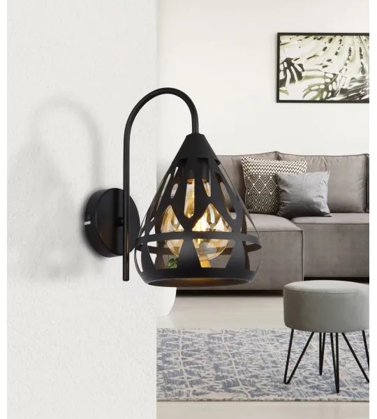 Globo 15889W - Nástenné svietidlo HASSAN 1xE27/40W/230V