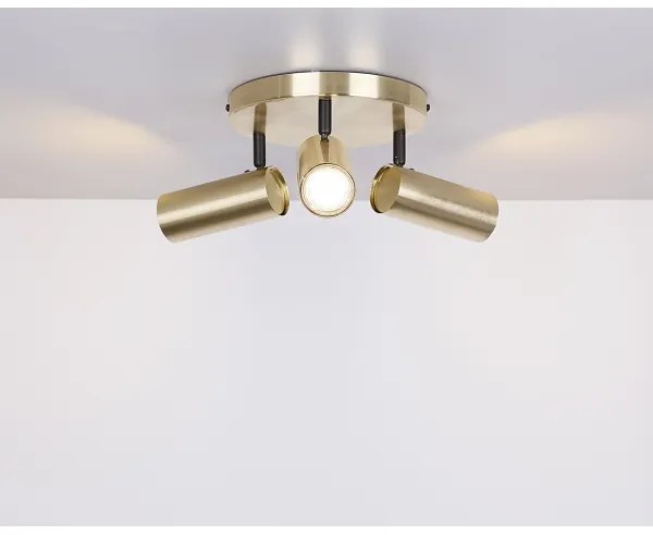 Bodové svietidlo COLLY 3xGU10/15W/230V zlatá