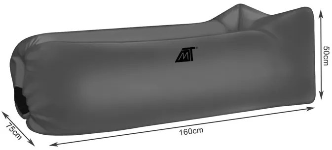 ShopJK LAZY BAG - ŠEDÝ