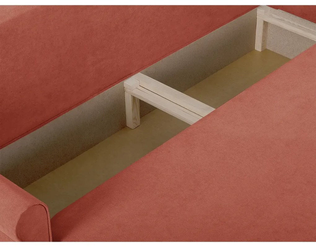 Rozkládací pohovka ELI Ušák Oranžová