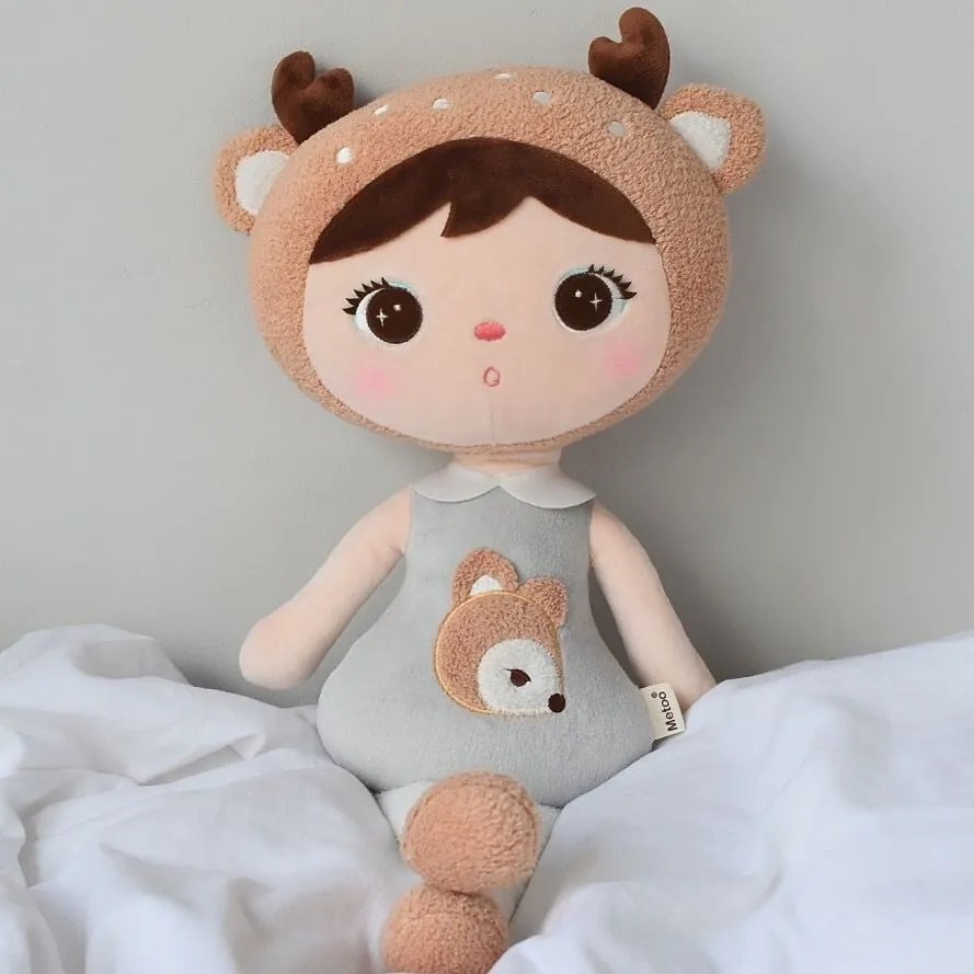 Mojkáčik - Bábika šedá jeleň 50 cm