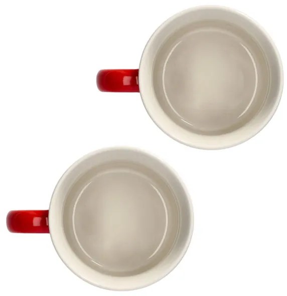 Sada dvoch hrnčekov TRINKIE so snehovými vločkami 802107 360 ml