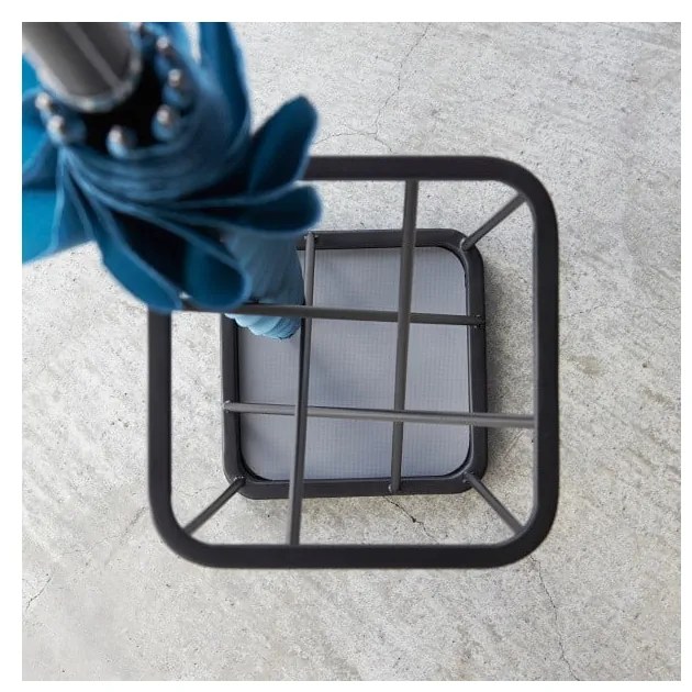 Čierny stojan na dáždniky YAMAZAKI 9 Square