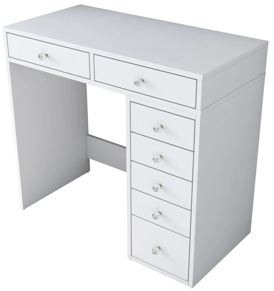 Toaletný stolík Melissa 02 biely