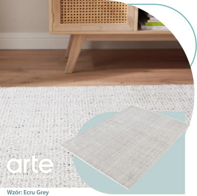 Koberec Cordoba bielo-sivý