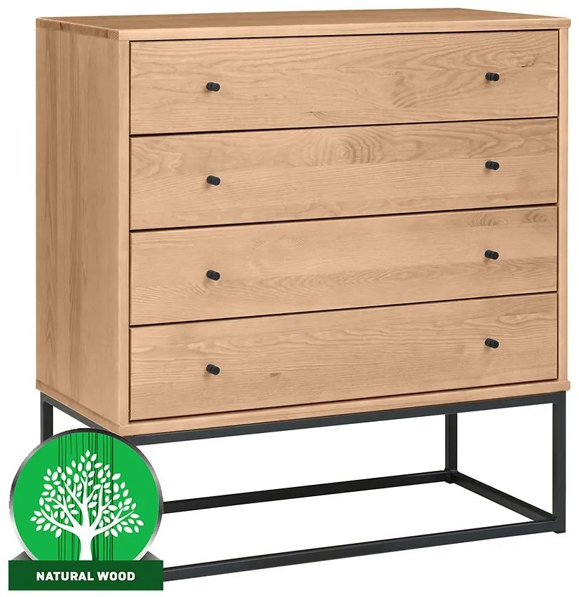 Komoda l Logan borovica morená dub