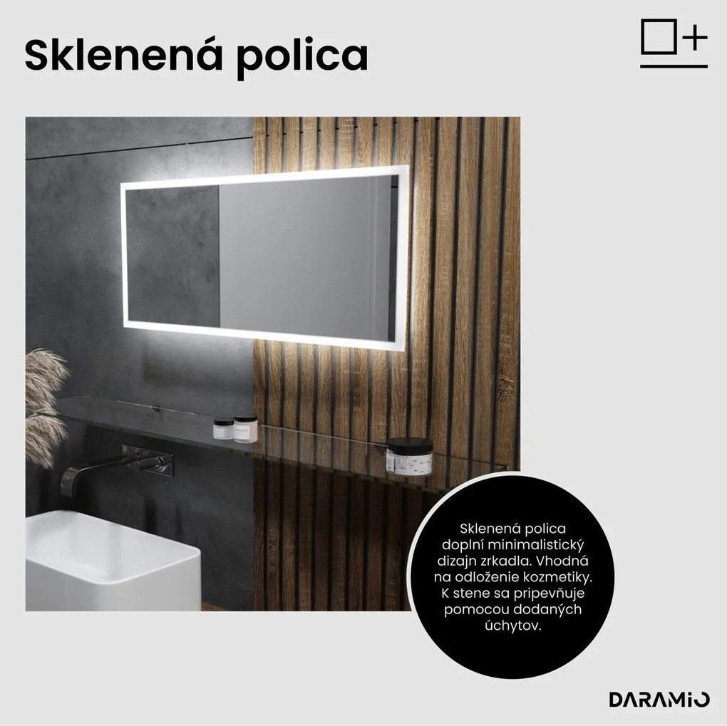 Zrkadlo s LED osvetlením F3