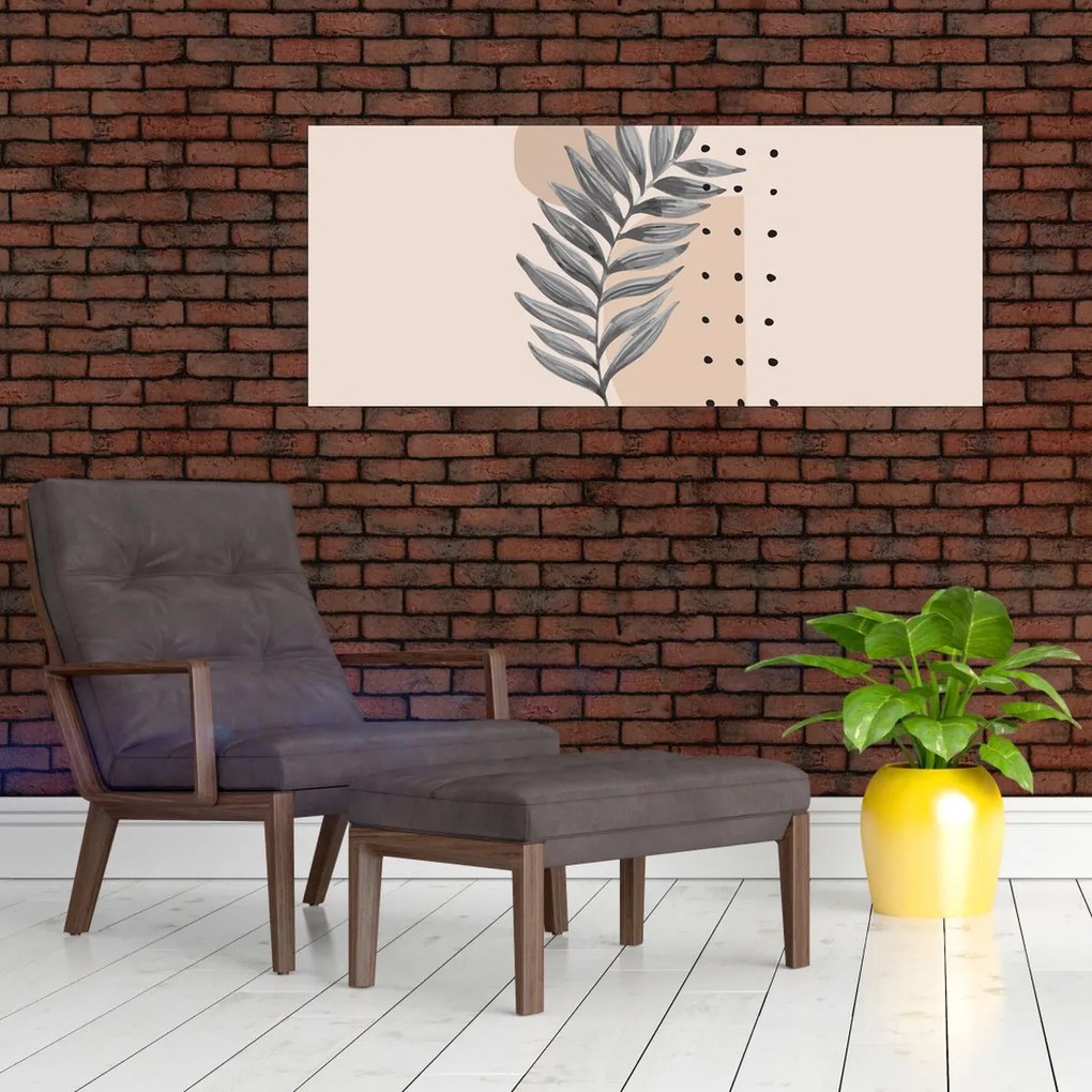 Obraz - Ilustrovaný list N⁰2 (120x50 cm)