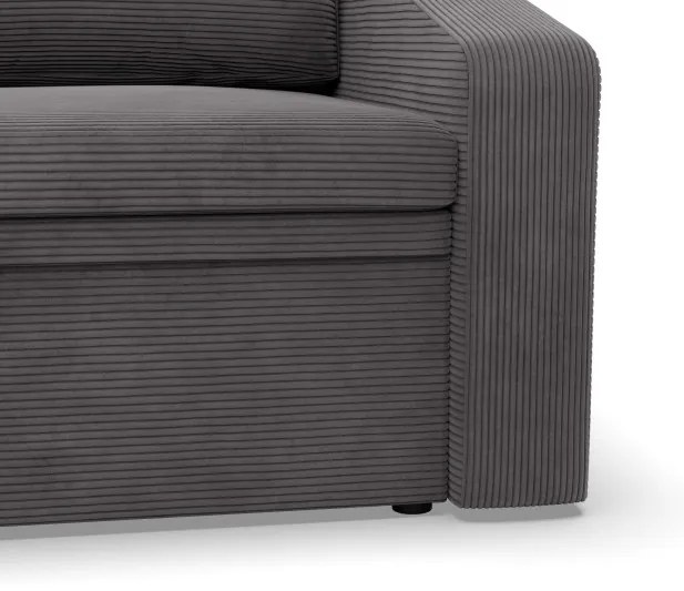 Kreslo ORBIT Poso rozkladacie, tmavosivé