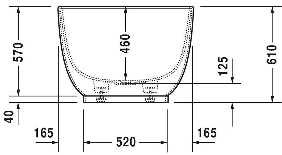 Duravit Luv - vaňa voľne stojaca 180x85 cm s panelom a podstavcom 700434000000000