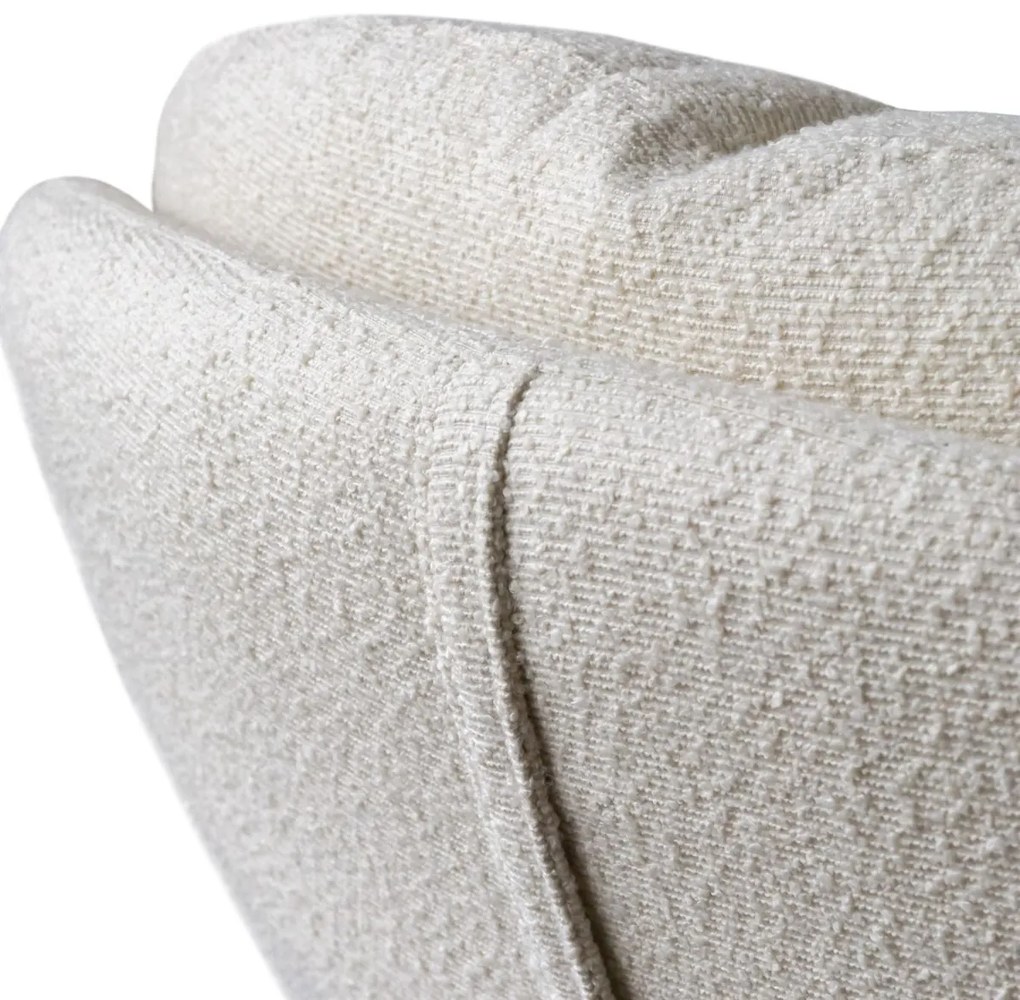 OTOČNÉ KRESLO CARLO BIELE 360°