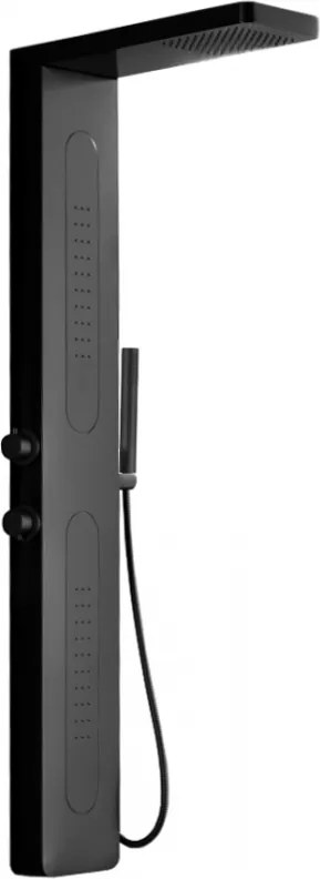 Mexen Mano, sprchový panel, čierna, 7609-02-70