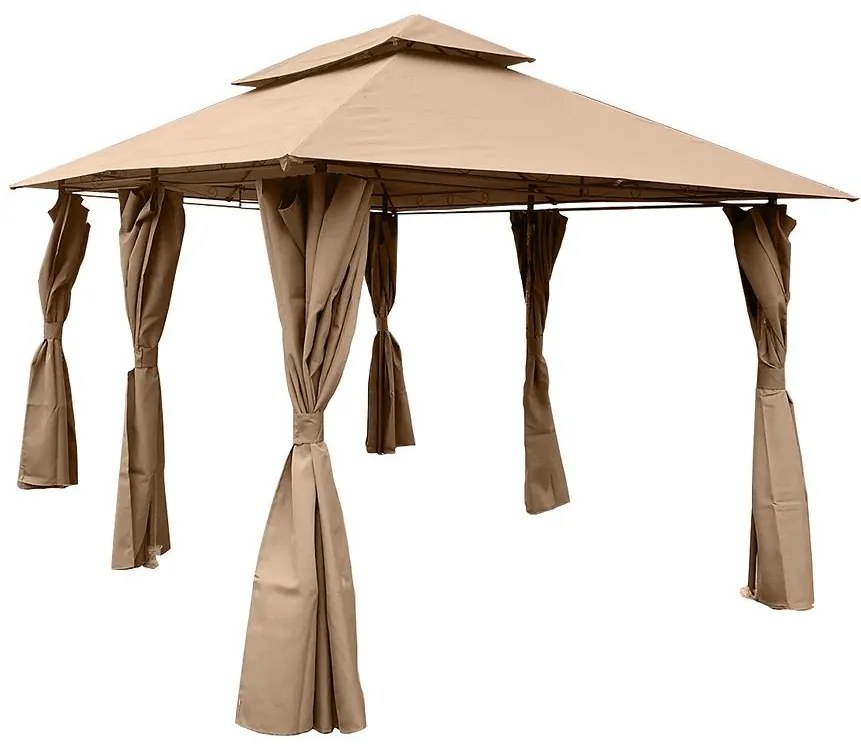 Záhradný pavilón 3x4x2,75 m hnedý