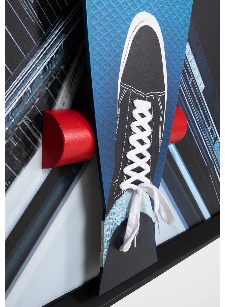 Skyline Skater obraz viacfarebný 149x149 cm