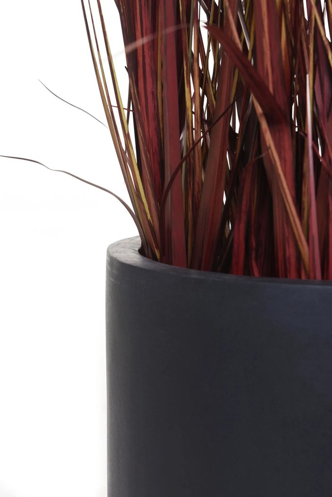 Kvetináč NEW RONDO, sklolaminát, Ø 43 cm, antracit